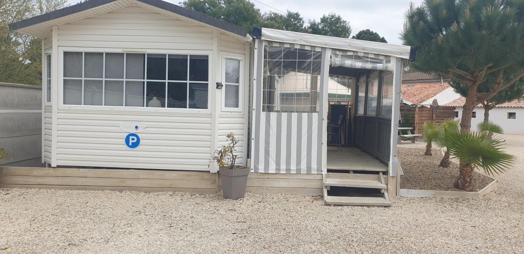 Mobil'Home Climatise Terrain Prive Proche Du Zoo De La Palmyre Les Mathes Værelse billede