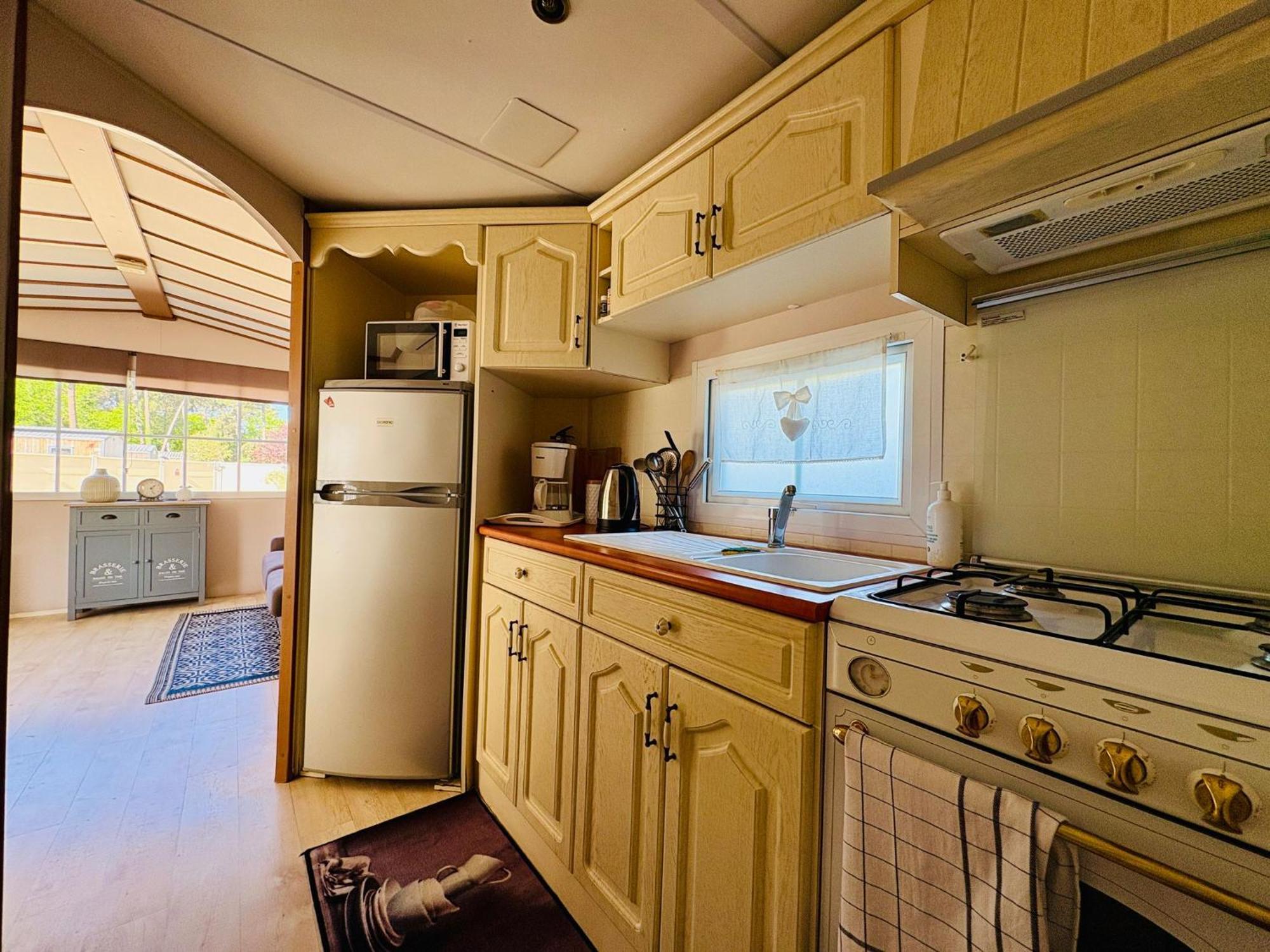 Mobil'Home Climatise Terrain Prive Proche Du Zoo De La Palmyre Les Mathes Eksteriør billede