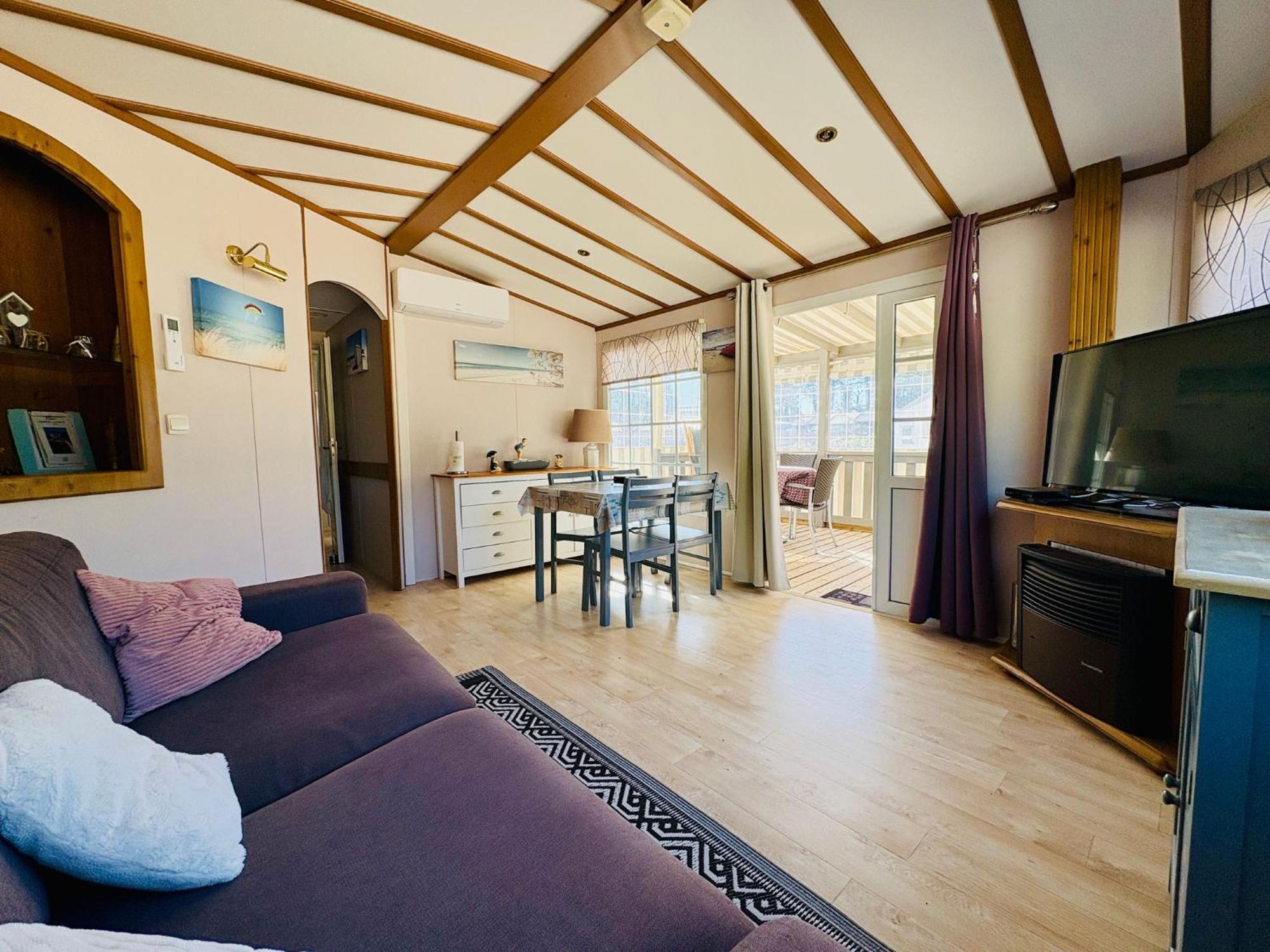 Mobil'Home Climatise Terrain Prive Proche Du Zoo De La Palmyre Les Mathes Eksteriør billede